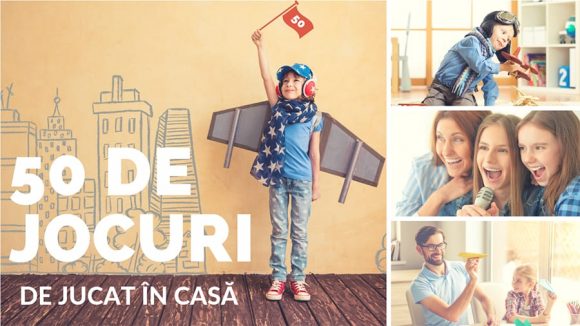 Read more about the article Cele mai Distractive 50 de Jocuri Pentru Copii în Casă